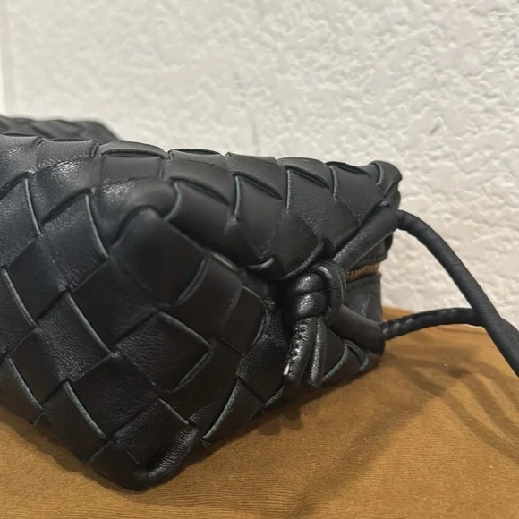 Bottega Veneta Black Mini Loop Camera Bag MSRP 2100 - Picture 6 of 12